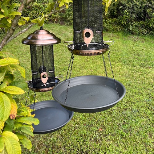 Large hanging bird feeder - hanging, seed