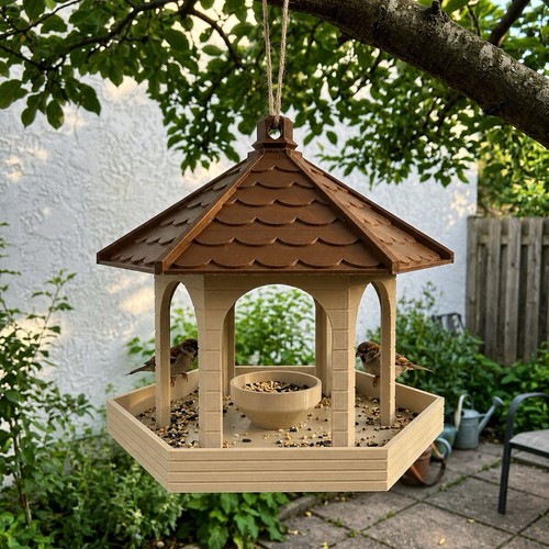 Backyard oasis hanging gazebo - hanging,