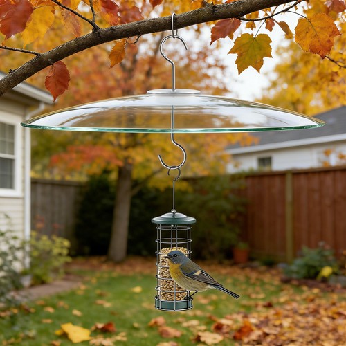 Bird feeder dome guard - bird,