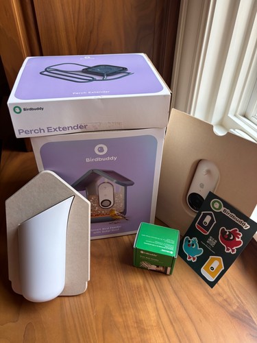 Birdbuddy smart bird feeder - feeder, w/