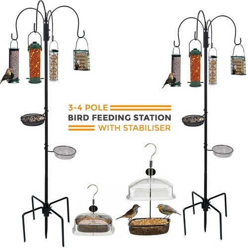 Metal complete bird - metal, feeding