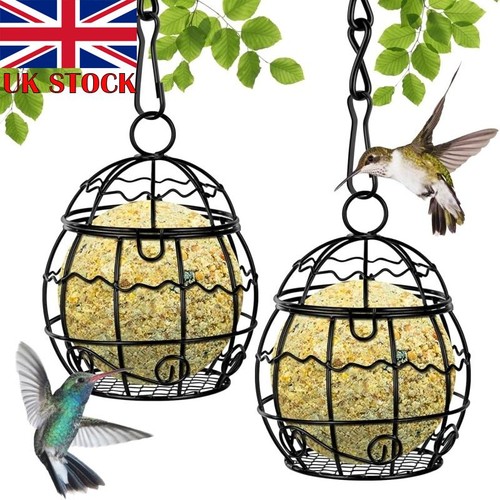 Metal fat ball feeders hanging - metal,