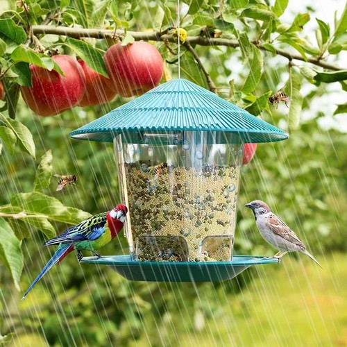 Round hanging bird - round, feeder