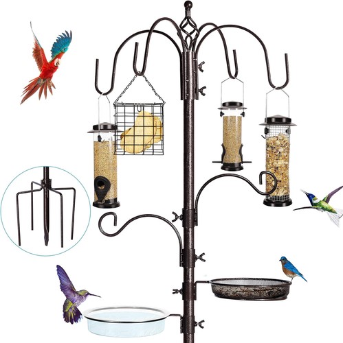 Hook bird feeding station - bird,