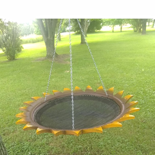 Bird feeder made from recycled - bird,