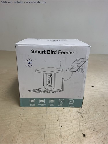 Smart bird feeder with - with, camera