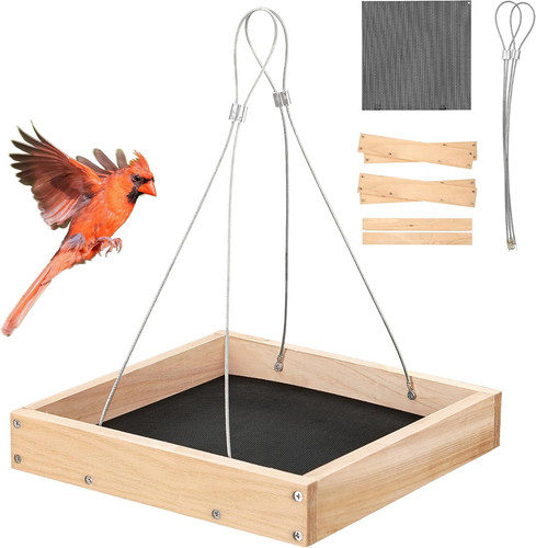 Wild bird feeder wooden - wild,