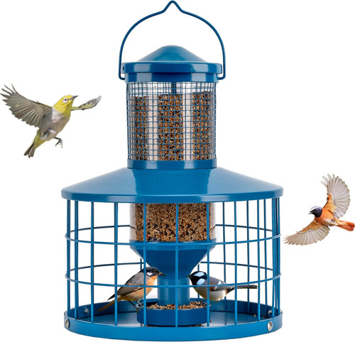 Squirrel proof caged bird - squirrel-proof,