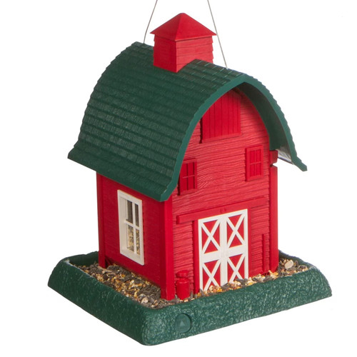 Village collection red barn - village,
