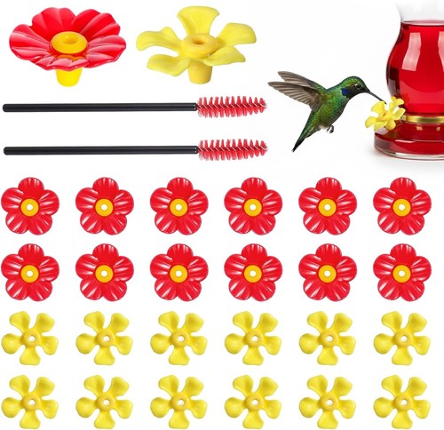 24pcs hummingbird feeders - hummingbird,