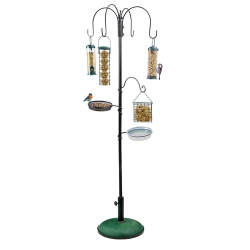 Metal bird feeding station - station, 4
