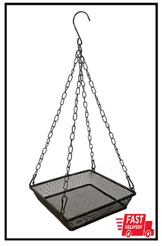 Hanging bird feeder tray - hanging,