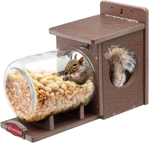 Recycled plastic squirrel - recycled,