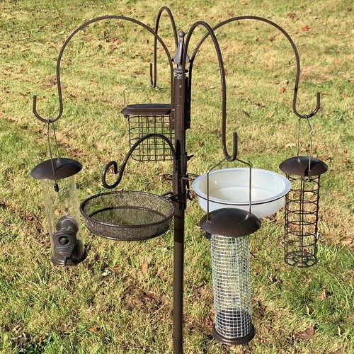 Metal complete bird - metal, feeding