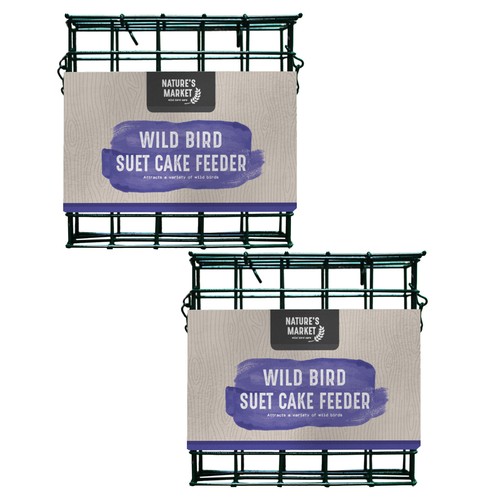 Wild bird suet block - x, cake