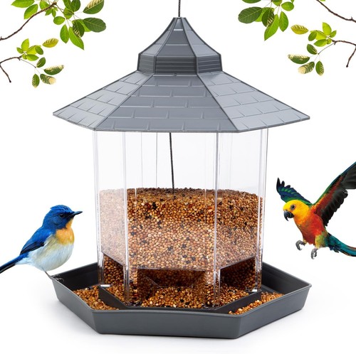 2pcs hexagon house bird - bird, feeder