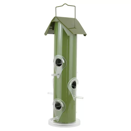 Green metal tube wild - green,
