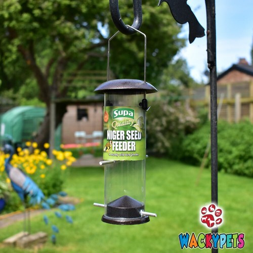 Supa metal niger seed - metal, feeder