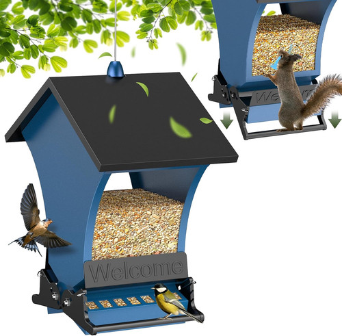 Squirrel proof bird feeders - squirrel,