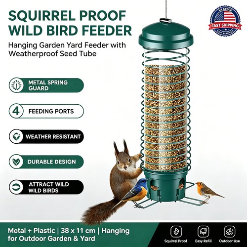 Hanging wild bird feeder - hanging,