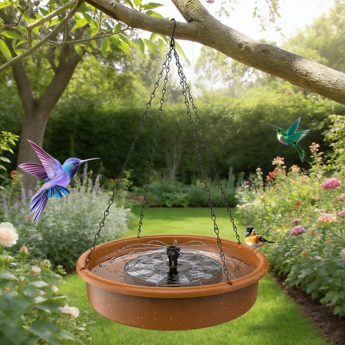 Hanging bird bath - 12",