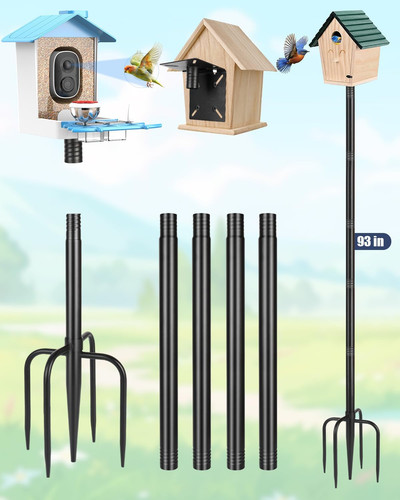 Smart bird feeder pole - smart,